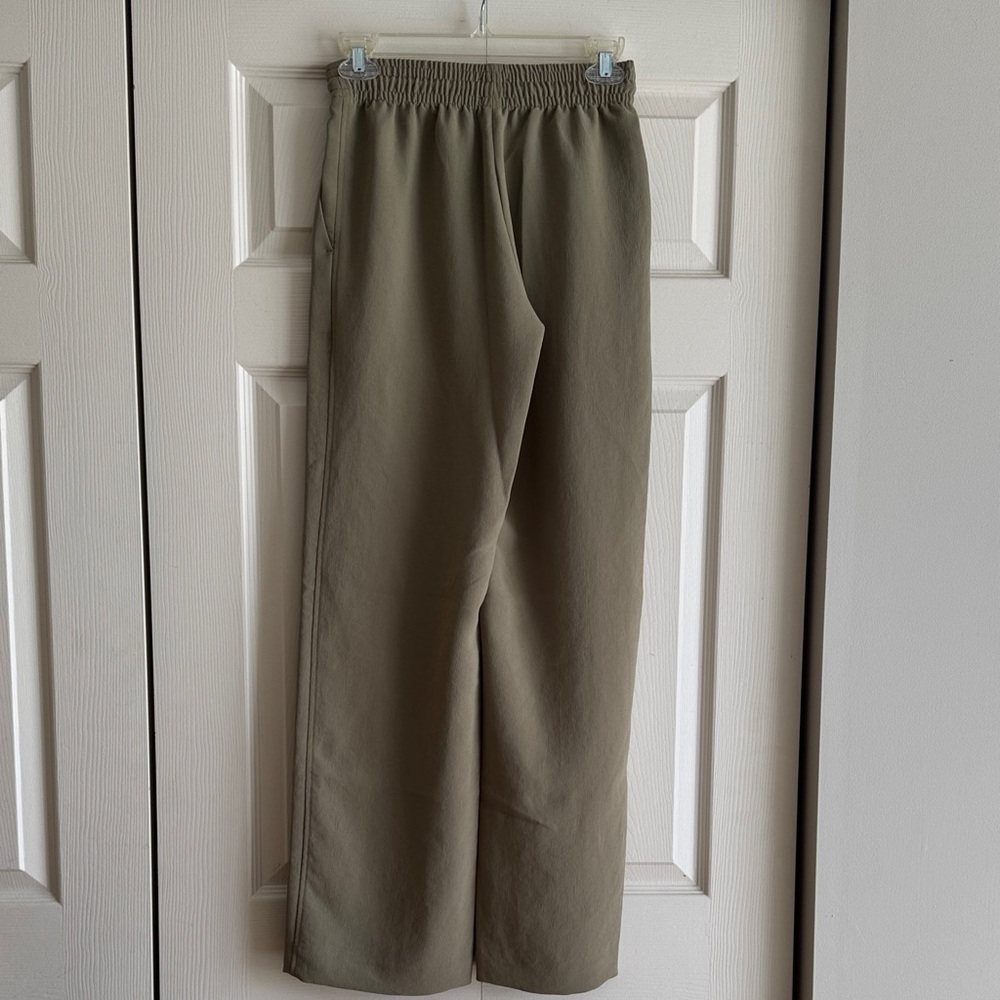 Aritzia Thesis Pants in Sundried Olive - Crepette - Picture 3 of 6